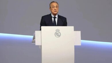 رئيس ريال مدريد - فلورنتينو بيريز (المصدر:Gettyimages)