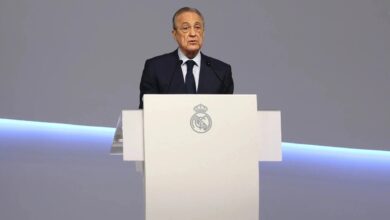 فلورنتينو بيريز رئيس ريال مدريد (المصدر Gettyimages)