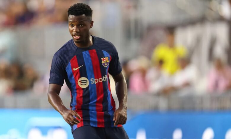 أنسو فاتي - برشلونة (المصدر:Gettyimages)