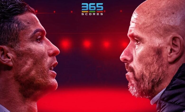 إريك تين هاج - كريستيانو رونالدو (مانشستر يونايتد)