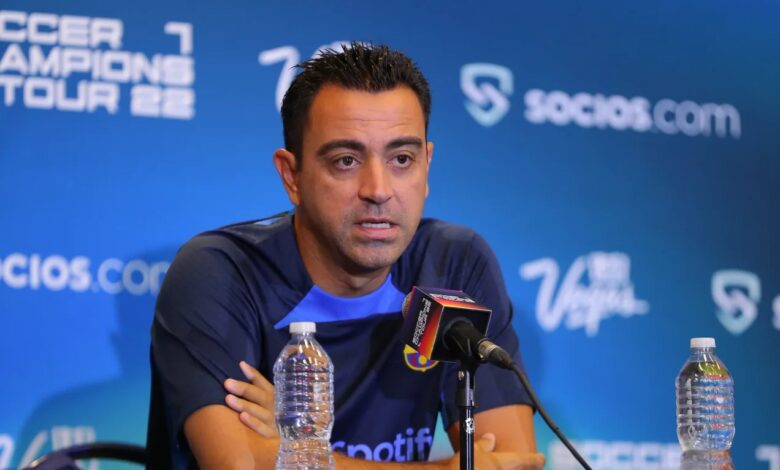 تشافي هيرنانديز - مدرب برشلونة (المصدر:Gettyimages)