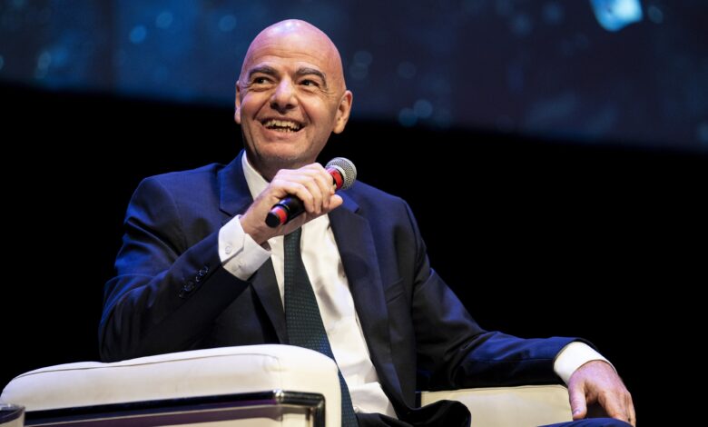 جياني إنفانتينو - رئيس الاتحاد الدولي لكرة القدم "فيفا" (المصدر:Gettyimages)