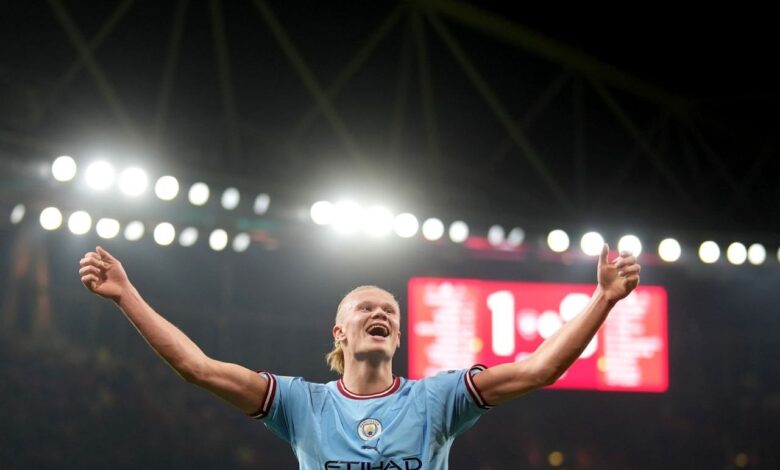 إيرلينج هالاند - مانشستر سيتي (المصدر:Gettyimages)