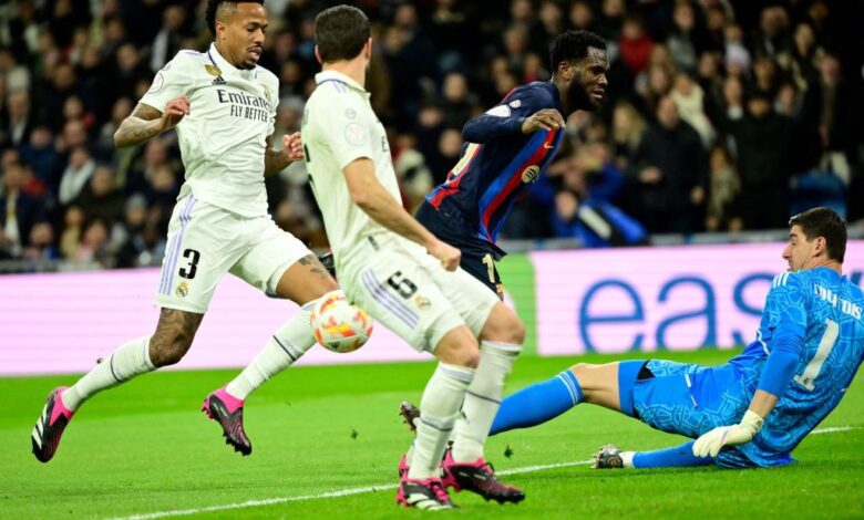 الكلاسيكو بين برشلونة ضد ريال مدريد (المصدر:Gettyimages)