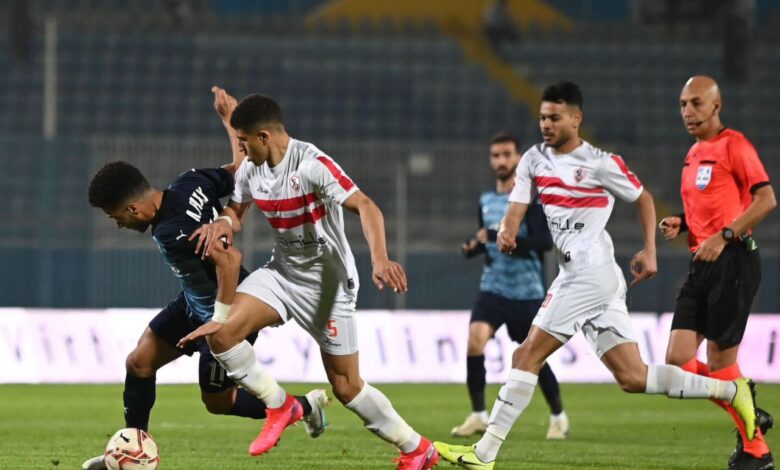 جدول مباريات الزمالك في كأس الملك سلمان للأندية ضد بيراميدز (تصوير: مصطفى الشحات)