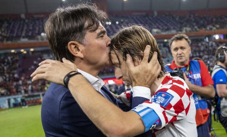 زلاتكو داليتش - لوكا مودريتش - منتخب كرواتيا