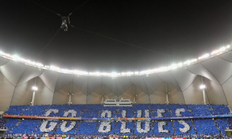 تيفو جماهير الهلال