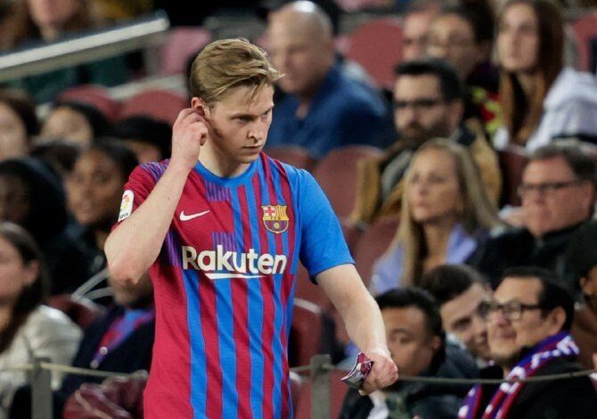 فرينكي دي يونج - برشلونة (المصدر:Gettyimages)