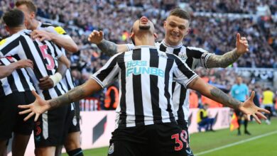 برونو جيماريش - كيران تريبير - نيوكاسل يونايتد