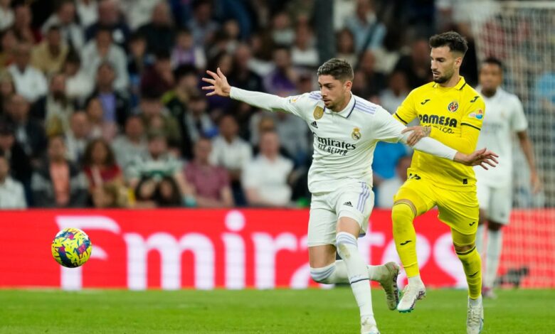 فيدريكو فالفيردي - ريال مدريد ضد فياريال (المصدر:Gettyimages)