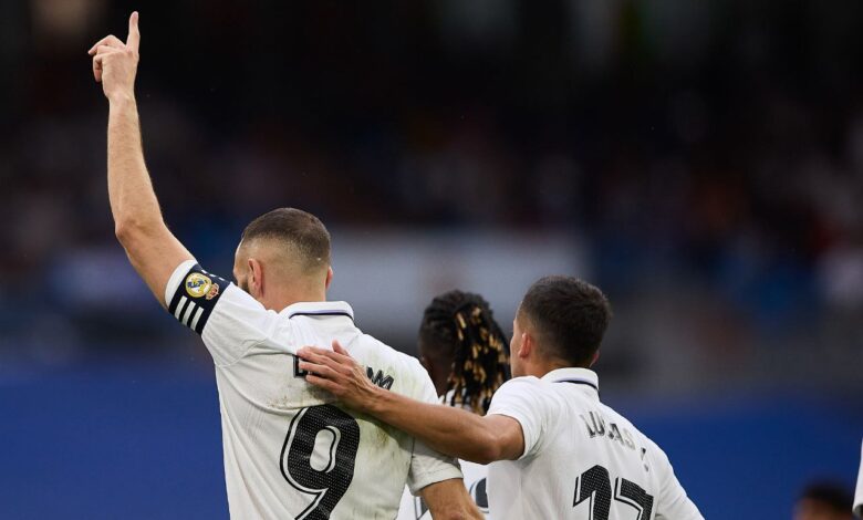 كريم بنزيما - لوكاس فاسكيز - ريال مدريد (المصدر:Gettyimages)