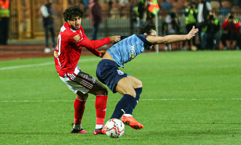 الأهلي ضد بيراميدز (تصوير: مصطفى الشحات)