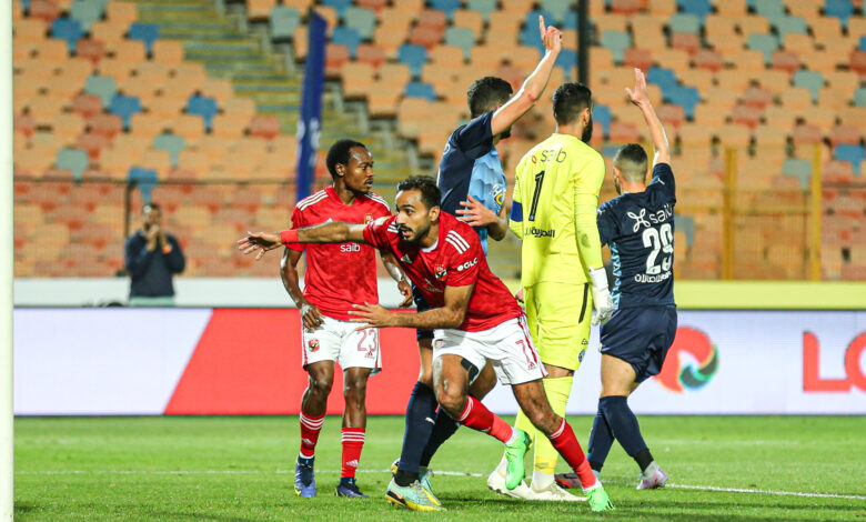 الأهلي ضد بيراميدز (تصوير: مصطفى الشحات)