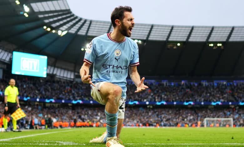 برناردو سيلفا - مانشستر سيتي (المصدر:gettyimages)