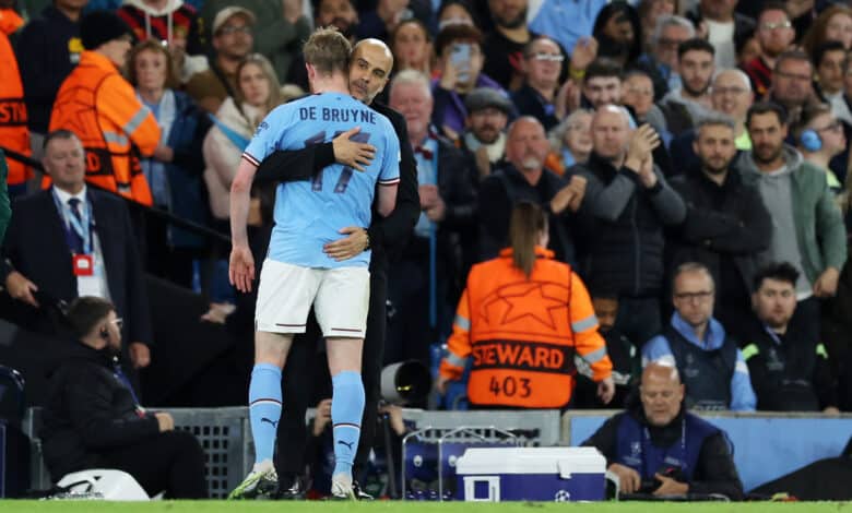 كيفن دي بروين - بيب جوارديولا - مانشستر سيتي