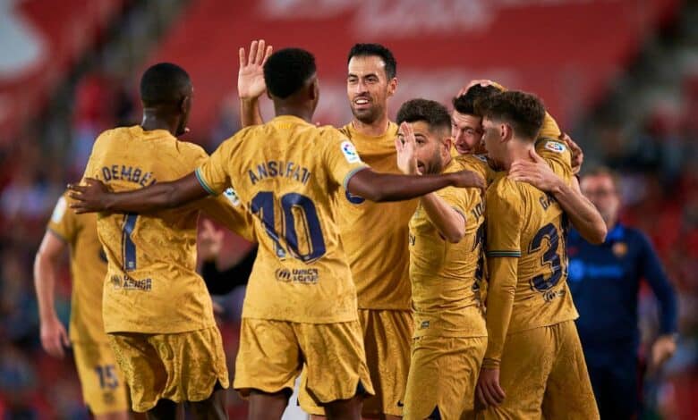 ألبا - بوسكيتس - برشلونة (المصدر:Gettyimages)