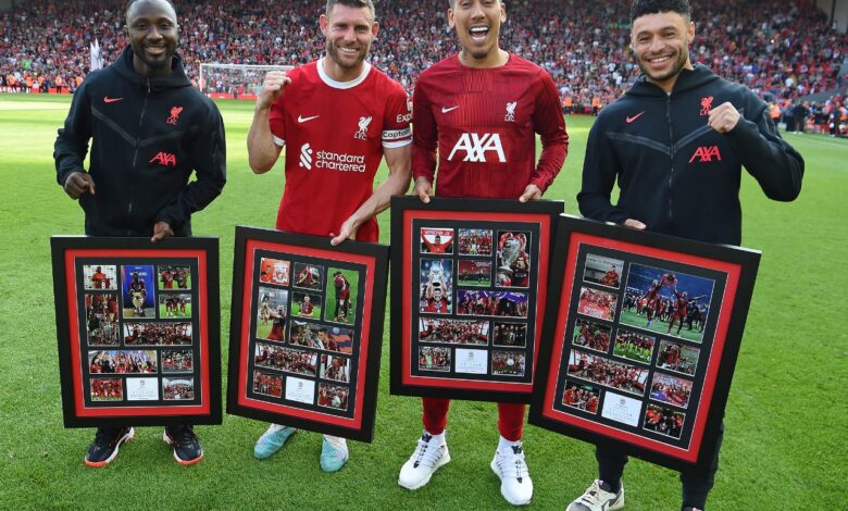 تشامبرلين - فيرمينو - ميلنر - نابي كيتا (ليفربول) - المصدر:Gettyimages