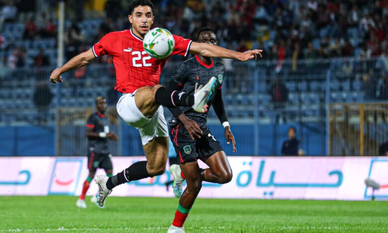 عمر مرموش - منتخب مصر (تصوير: مصطفى الشحات)