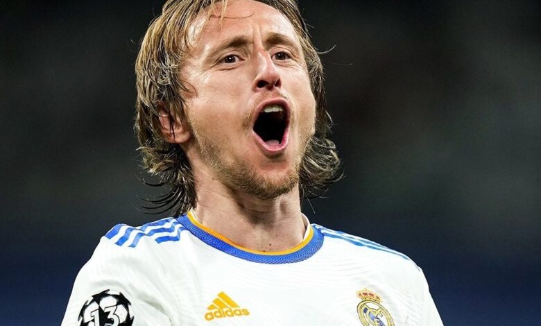 لوكا مودريتش - ريال مدريد (المصدر:Gettyimages)