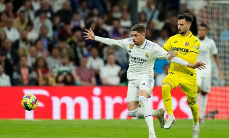 فيدريكو فالفيردي - ريال مدريد ضد فياريال (المصدر:Gettyimages)