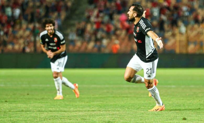 علي معلول - الأهلي - تصوير مصطفى الشحات