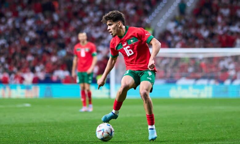 منتخب المغرب - عبد الصمد الزلزولي