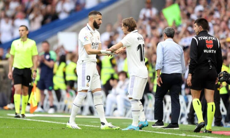 كريم بنزيما - مودريتش - ريال مدريد