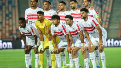 تشكيل الزمالك (تصوير: مصطفى الشحات)