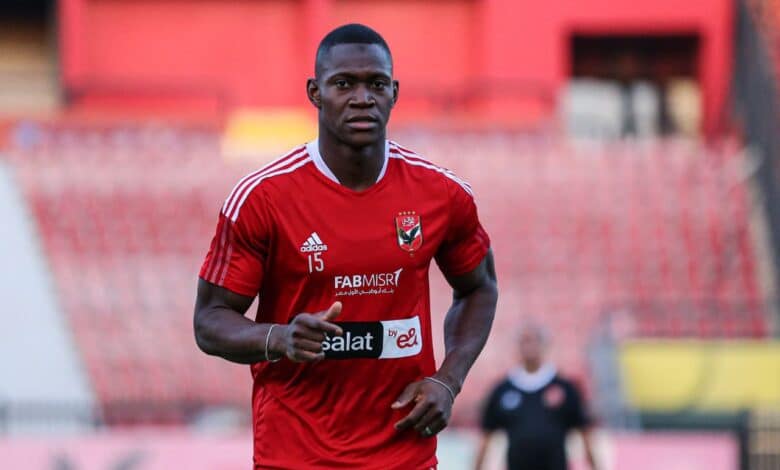 أليو ديانج - النادي الأهلي (تصوير: مصطفى الشحات)