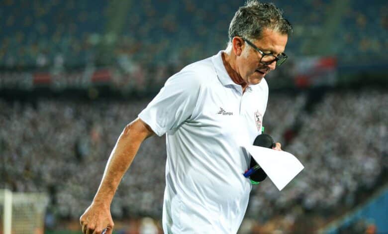 خوان كارلوس أوسوريو - تشكيل الزمالك (تصوير: مصطفى الشحات)