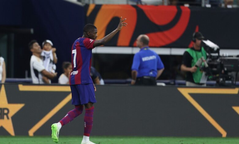 عثمان ديمبيلي - برشلونة (المصدر:Gettyimages)