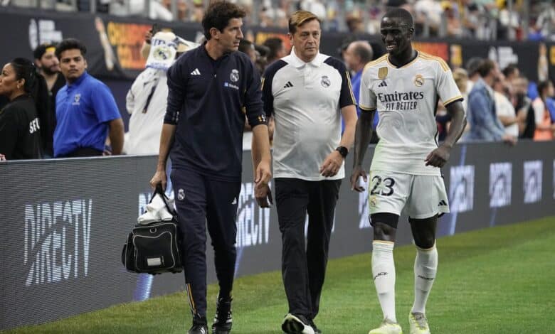 فيرلاند ميندي - ريال مدريد (المصدر:Gettyimages)