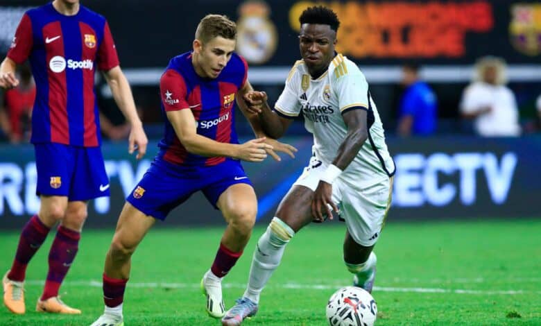 تاريخ مواجهات برشلونة ضد ريال مدريد - - ترتيب الدوري الإسباني - فينيسيوس - فيرمين لوبيز