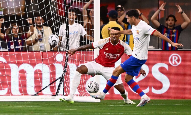 روبرت ليفاندوفسكي - برشلونة (المصدر:Gettyimages)