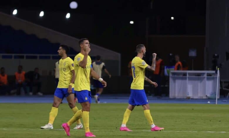 النصر ضد الشباب (المصدر:Gettyimages)
