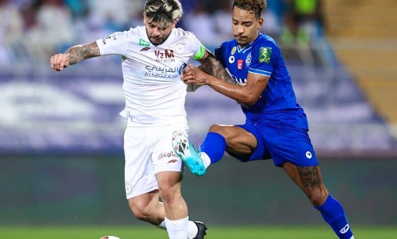 الهلال السعودي ضد الشباب السعودي (تصوير: محمد الفرهود)