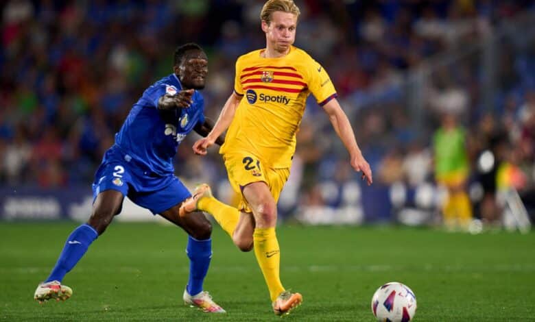 برشلونة وخيتافي - فرينكي دي يونج