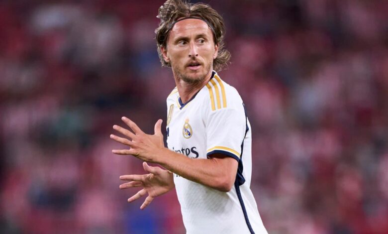 لوكا مودريتش - ريال مدريد (المصدر:Gettyimages)