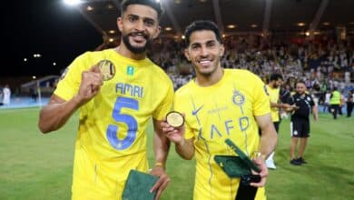 عبدالإله العمري - سلطان الغنام - النصر السعودي