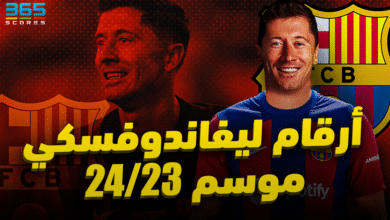 أرقام روبرت ليفاندوفسكي موسم 2023/2024