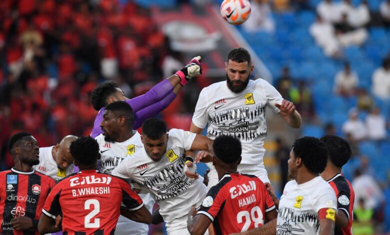 اتحاد جدة - الرائد - كريم بنزيما