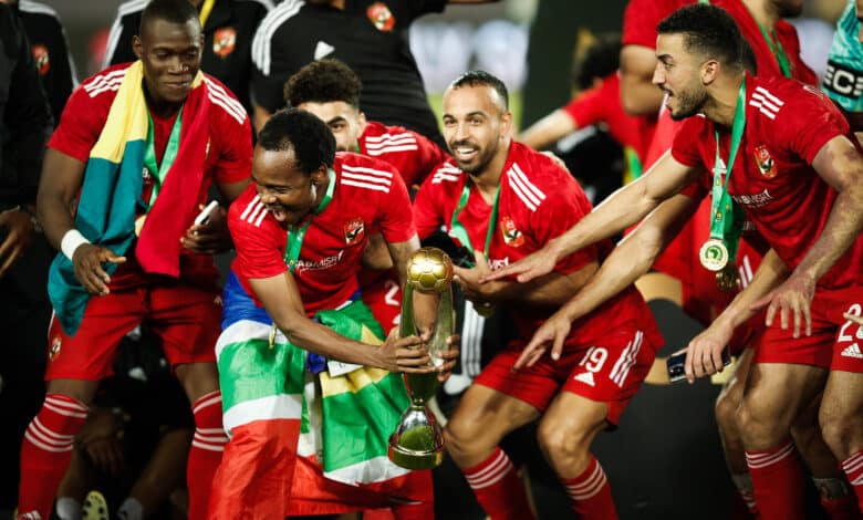 دوري أبطال إفريقيا - أفشة - بيرسي تاو - الأهلي - تصوير: عمر ناصيري