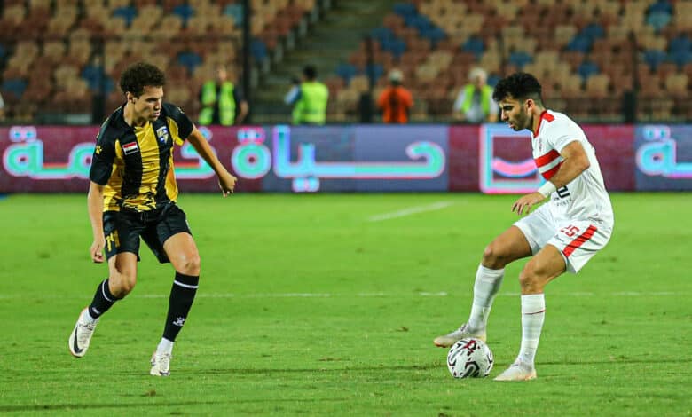 تشكيل ضد المقاولون العرب - تصوير مصطفى الشحات