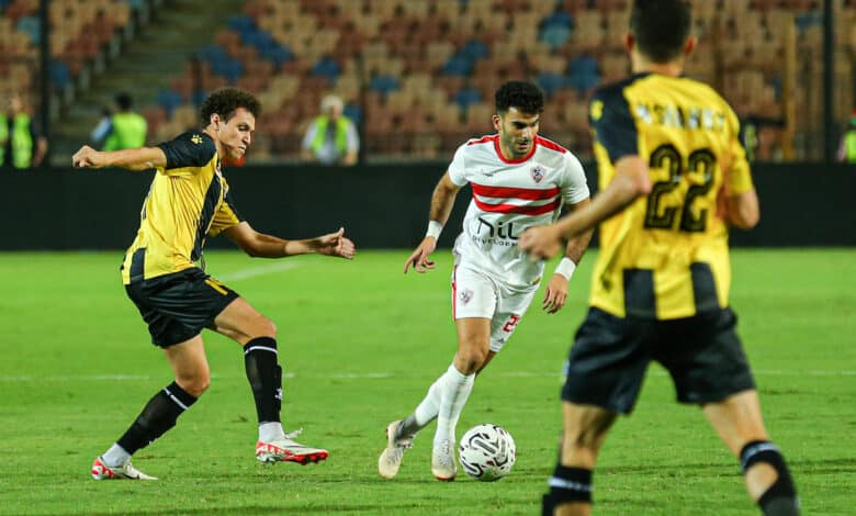 أحمد سيد زيزو - الزمالك ضد المقاولون العرب (تصوير: مصطفى الشحات)