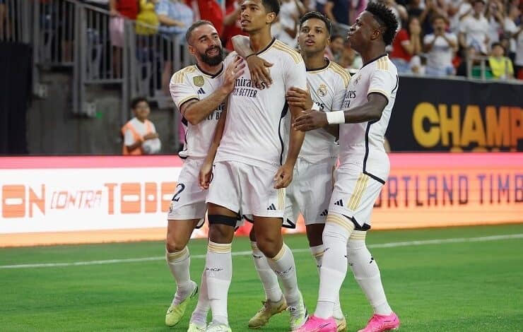 جود بيلينجهام - فينيسيوس جونيور - ريال مدريد (المصدر:Gettyimages)