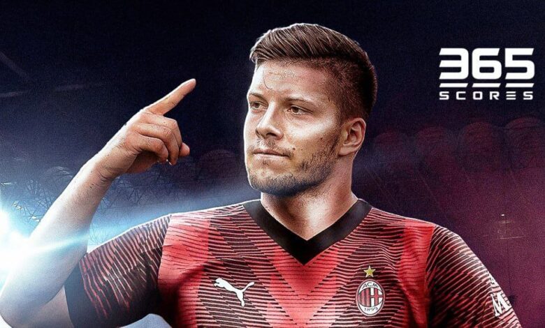 لوكا يوفيتش - ميلان (المصدر:Gettyimages)