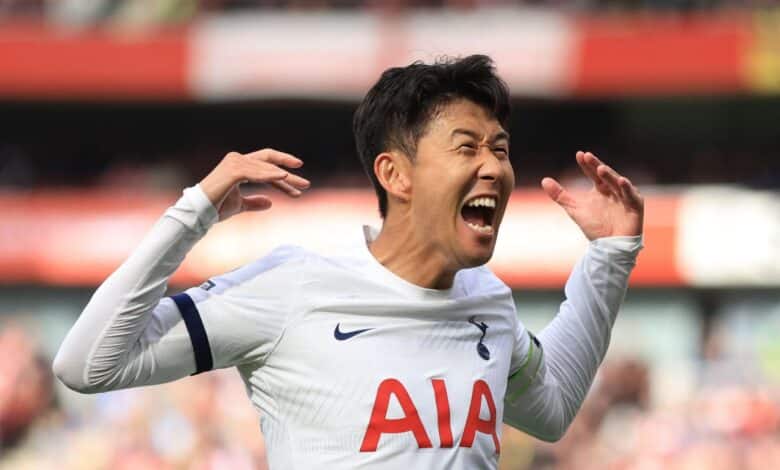 سون هيونج مين - توتنهام ضد مانشستر سيتي