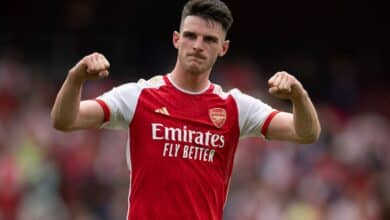 ديكلان رايس - أرسنال (المصدر:Gettyimages)