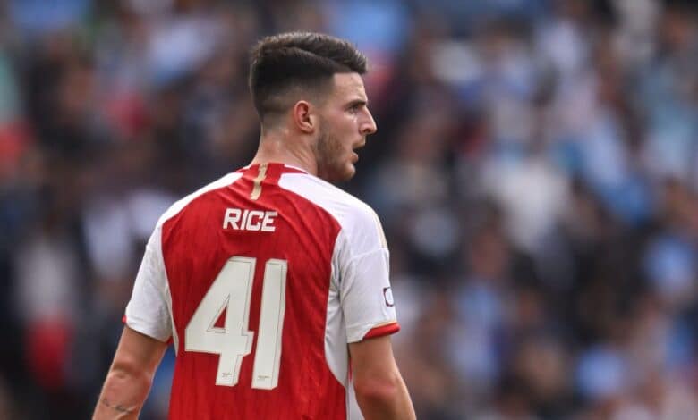 ديكلان رايس - أرسنال (المصدر:Gettyimages)