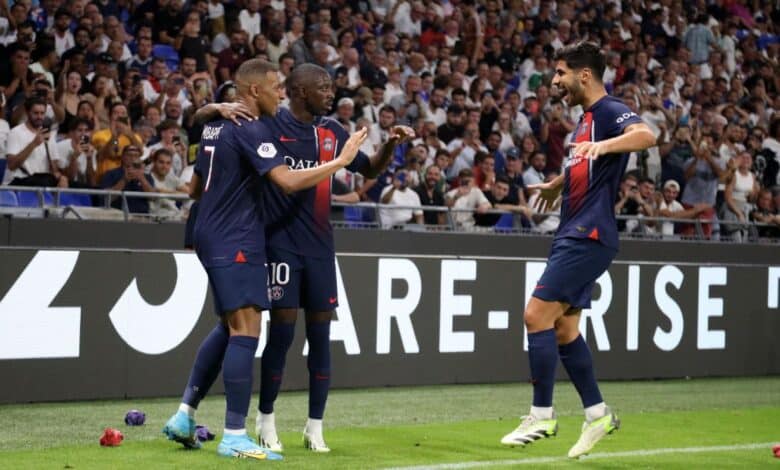 باريس سان جيرمان ضد أولمبيك مارسيليا - كيليان مبابي